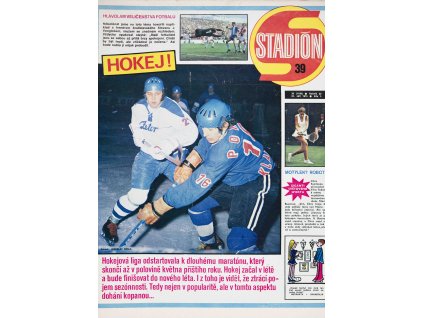 Časopis STADION, ročník XXII, 7.I.1974,č.39