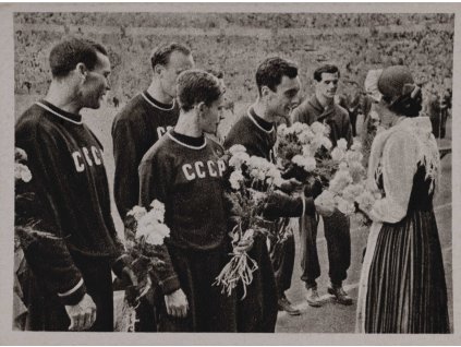 Kartička Olympia 1952, Helsinki, Bild 21 (1)