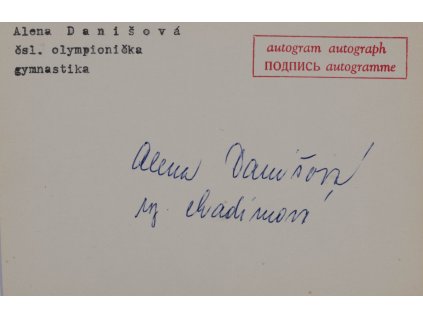Podpisová karta, A. Danišová