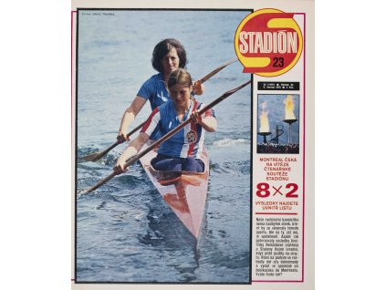 Časopis STADION, ročník XXIV, 8.VI.1976,č.23