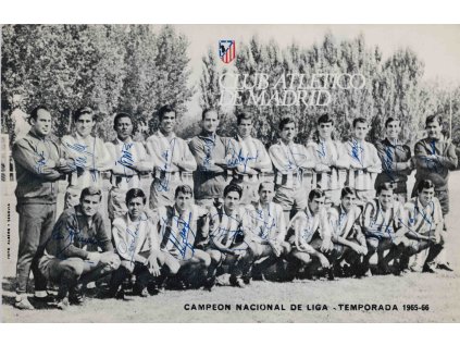 Podpisová karta, Atletico Madrid