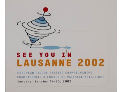 Samolepka, Lousanne 2002
