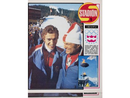 Časopis STADION, ročník XXIV, 2.III.1976,č.9