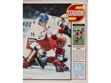 Časopis STADION, ročník XXIV, 7.XII.1976,č.49