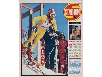 Časopis STADION, ročník XXIV, 23.XI.1976,č.47