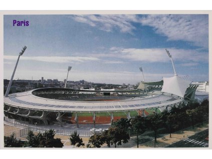 Pohlednice Stadion, Paris Charlety (1)