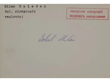 Podpisová karta, M. Doleček