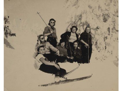 Foto, Lyžaři, 1948 (1)