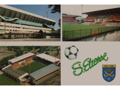 Pohlednice Stadion, S. Etienne Loire (1)