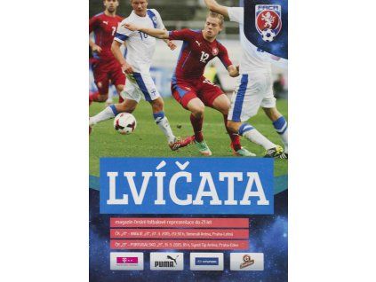 Program, Lvíčata, ČR 21, Anglie, Portugalsko, 2015