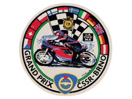 Samolepka Grand Prix Brno