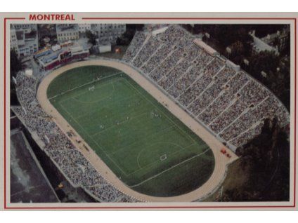 Pohlednice stadion, Montreal, Mc Gill (1)