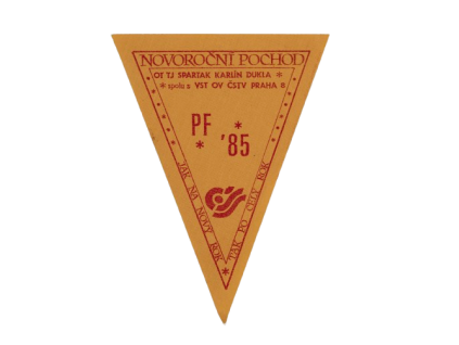 Vlajka PF 85 Spartak Karlín