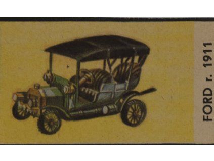 Kartička Ford r. 1911 (1)