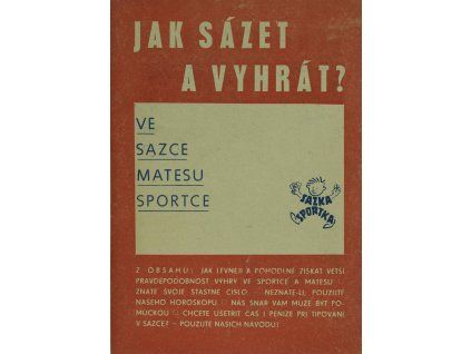 Publikace, Jak sázet a vyhrát