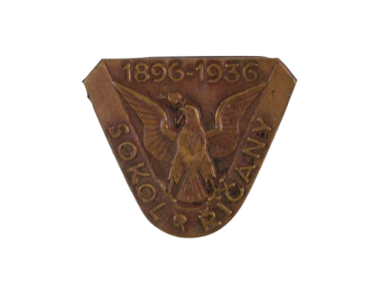 Odznak Sokol Říčany 1896 1936
