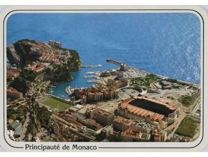 Pohlednice stadion, Le Port, Monaco (1)