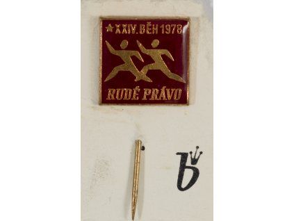 Badge, běh Rudého Práva, 1978