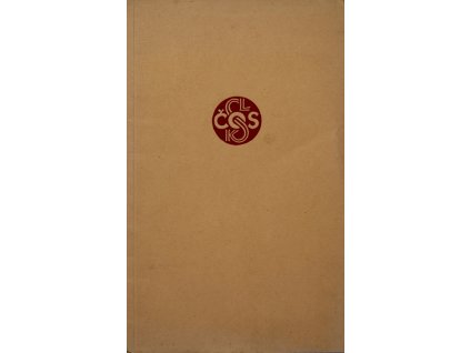 Brožura, Uvítání v kruh Sokolský, M.Tyrš, 1946Brožura, Uvítání v kruh Sokolský, M.Tyrš, 1946
