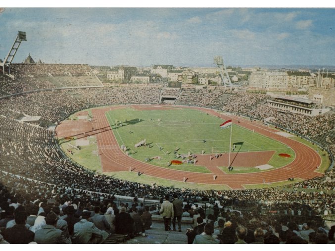 Pohlednice Nepstadion Budapest V (1)