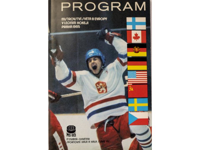 Program MS Lední hokej, Praha, 1985