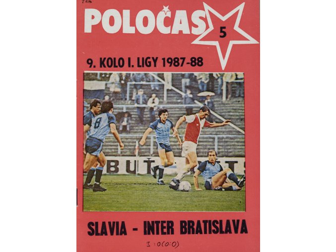 POLOČAS SLAVIA vs. INTER Bratislava 1987 88