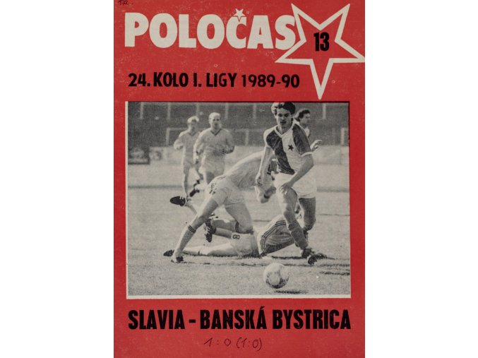 POLOČAS SLAVIA vs. Bánská Bystrica 1989 90