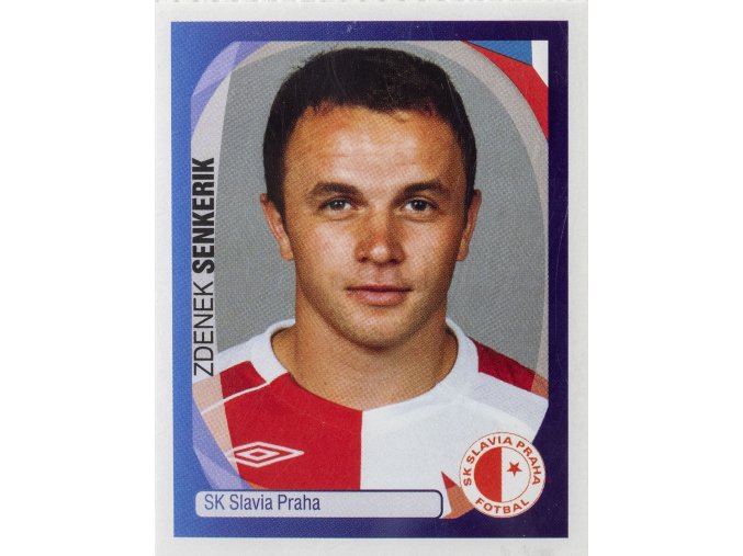 Officialní samolepka Champions league 200708, Panini, Slavia Z.Šenkeřík, 532 (1)