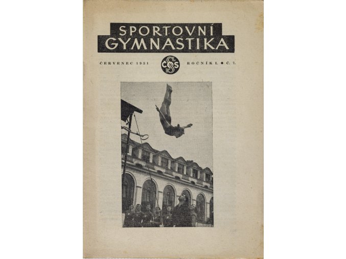Sokol, Sportovní gymnastika, Ročník I, Číslo 7, 1951