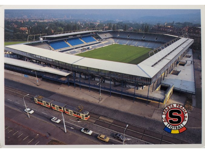 Pohlednice stadión AC Sparta Praha fotbal (1)