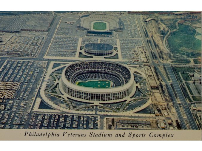 Pohlednice stadión, Philadephia Veterans Stadium (1)