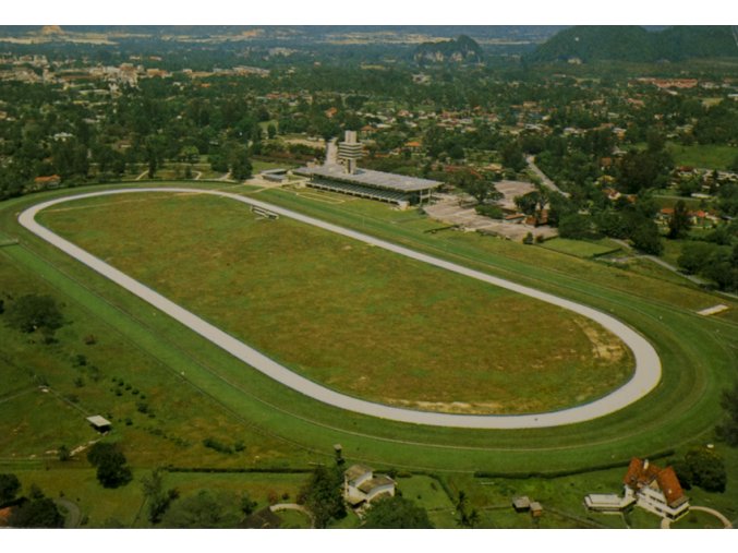 Pohlednice stadión, Race Course, Ipoh (2)