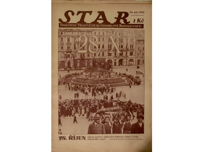 Časopis STAR, 28. říjen, Č. 43 (293), 1931