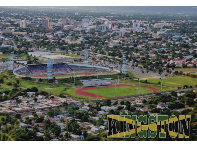 Pohlednice stadión, Kingston (1)