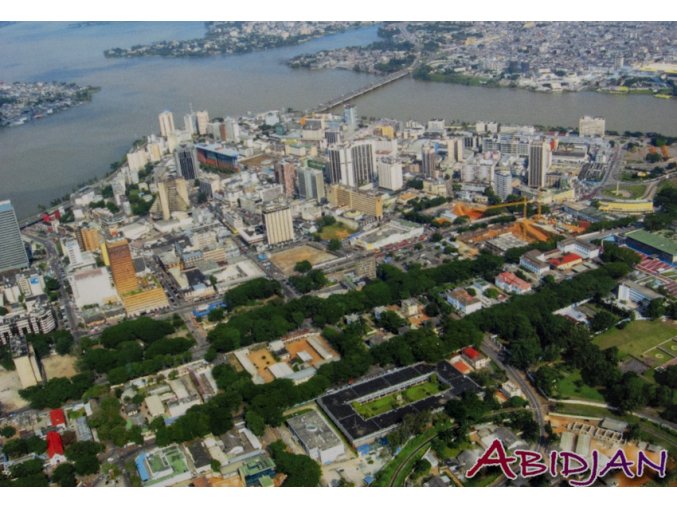Pohlednice stadión, Abidjan (1)