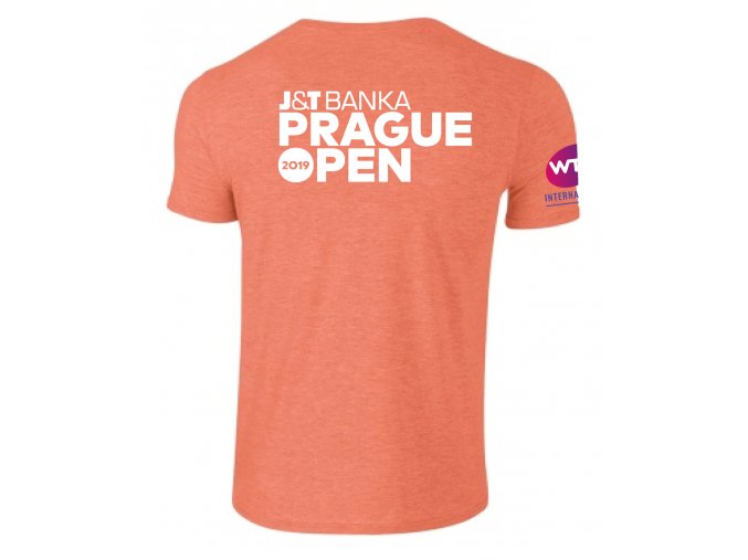 Tričko WTA 2019, Heather Orange