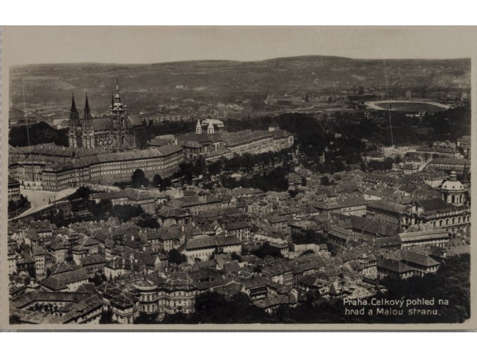 Pohlednice stadión, Letná, Praha (1)