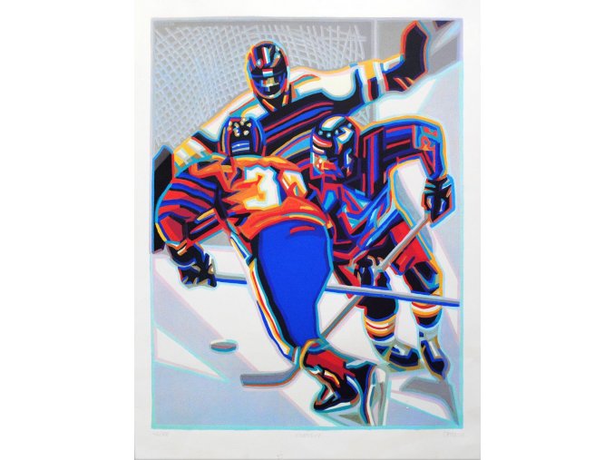 Werner Opitz. (1942). Lední hokej