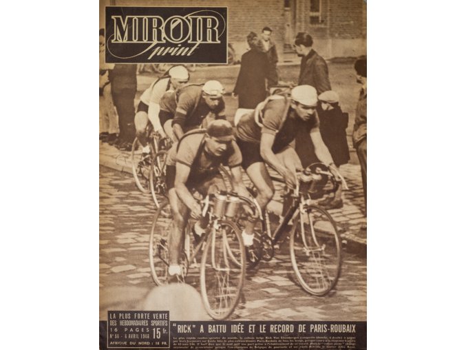 Noviny Le Miroir print, 1948, Rick Van Steenbergen