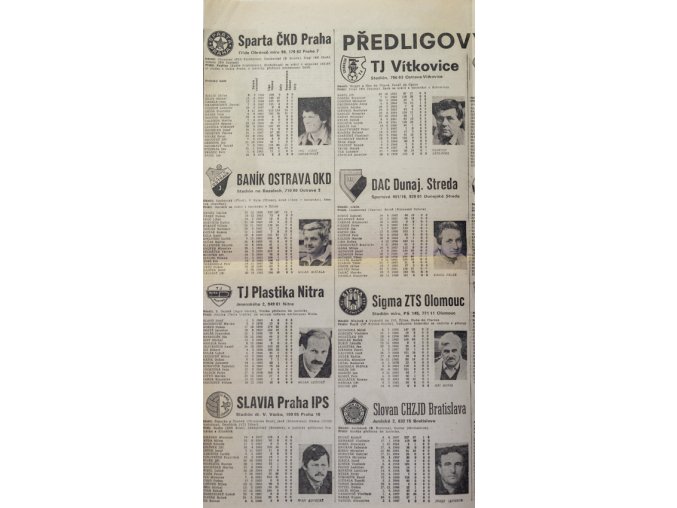 Výstřižek z novin, fotbal, Předligový servis, 1990 (1)