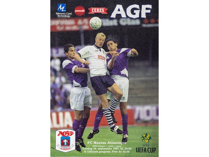 Program Arhus v. FC Nantes Atlantique, UEFA 1997