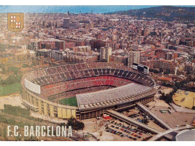 Pohlednice  - Stadion FC Barcelona, Estadi futbol