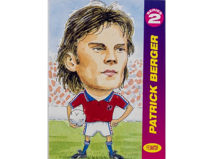 Kartička fotbal PROMATCH, Patrick Berger (1)