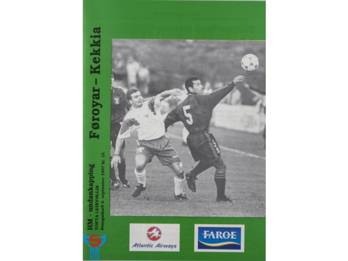 Programfotbal, Foroyar Kekkia, 1997