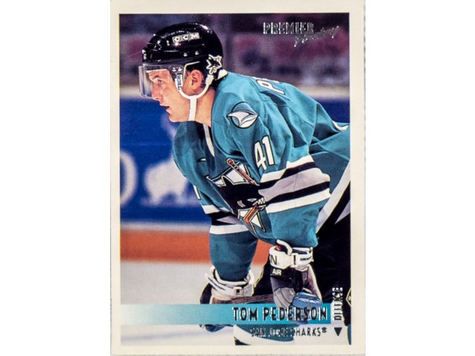 Hokejová kartička, Tom Pederson, San Jose Sharks, 1994 (1)