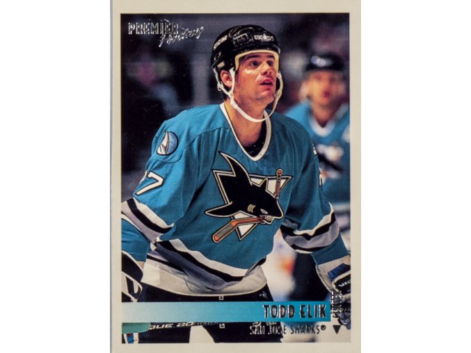 Hokejová kartička, Tod Elik, San Jose Sharks, 1994 (2)