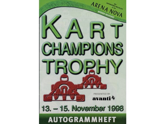 Program Kart Champions Trophy, 1998