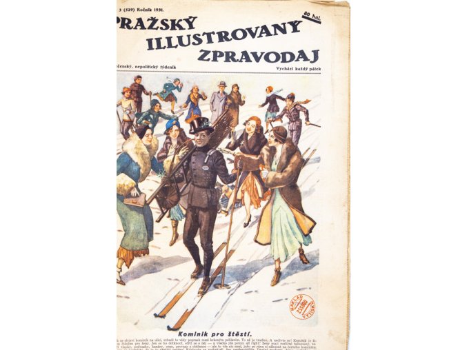 Noviny Pražský illustrovaný zpravodaj, 1931