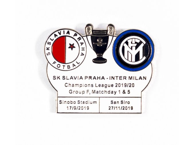 Odznak UEFA Champions league, Group F 201920, Slavia v. Inter Milan WHI