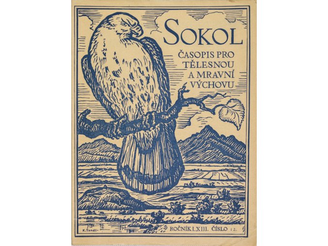 SOKOL, Časopis pro tělesnou a mravní výchovu, 193712